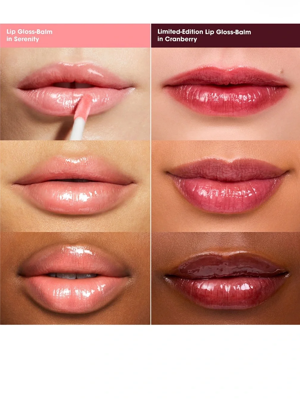 NEW bareMinerals 2-Pc. Gleam On Lip Gloss-Balm Set (Full size)